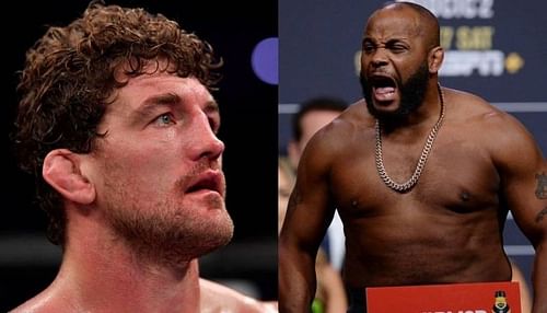 Ben Askren (left); Daniel Cormier (right)