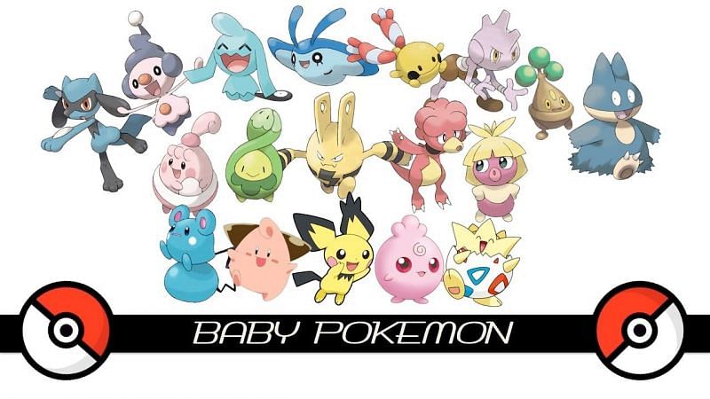 There usually aren&#039;t a lot of infant Pokemon introduced with each generation (Image via Tom Salazar on YouTube)