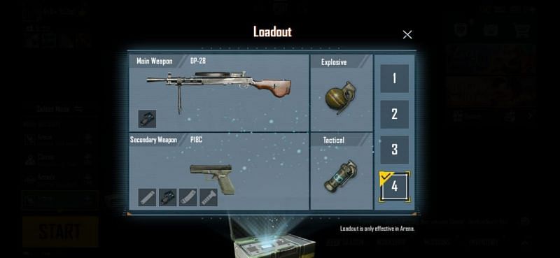 Machine Gun Loadout