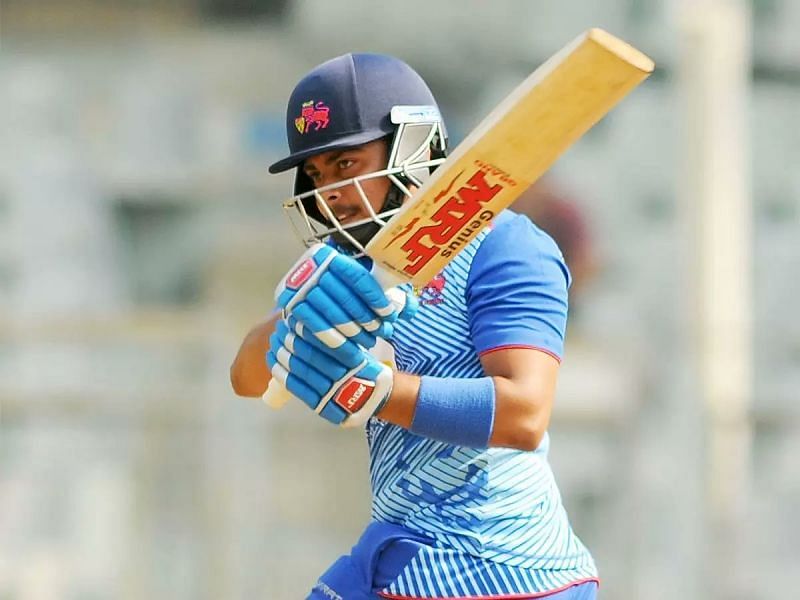 Prithvi Shaw nailed 73 with just 39 balls.