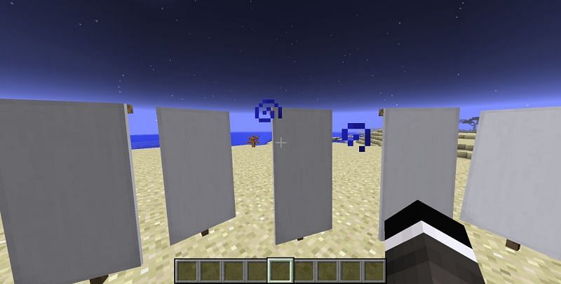 White banners (Image via Minecraftweb)