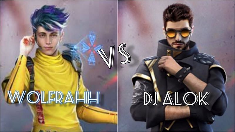 DJ Alok and Wolfrahh are two of the most popular characters in Garena Free Fire (Image via Sportskeeda)