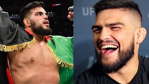 Nasrat Haqparast (left); Kelvin Gastelum (right)