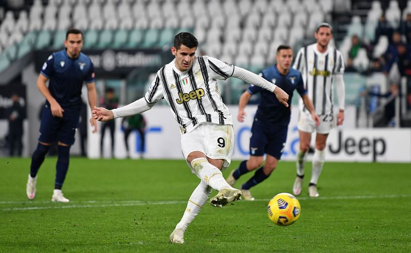 Alvaro Morata grabbed his brace with a well-taken penalty.
