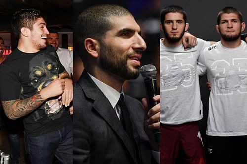 Dillon Danis doesn't agree with Ariel Helwani praising Khabib Nurmagomedov for his coaching potential