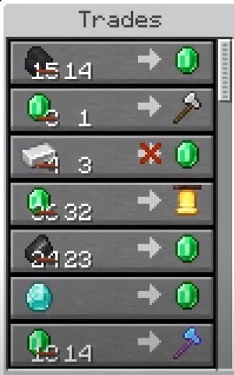 ou can do this by selling weapon-related items to them or buying weapon-related items, provided you have enough emeralds to afford such purchases.&nbsp;&nbsp;