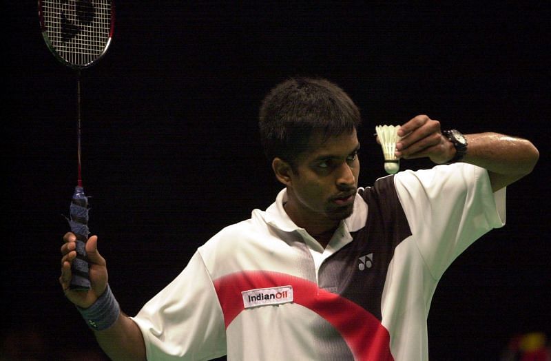 Pullela Gopichand at the All England Badminton Championships