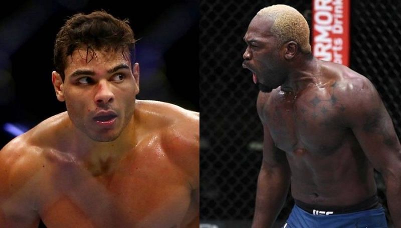 Paulo Costa (left) and Derek Brunson (right)