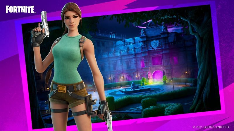 The Mystery at Croft Manor game mode in Fortnite Creative (Image via Square Enix and Epic Games)