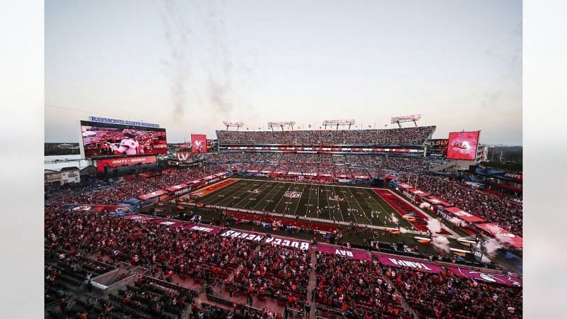 Raymond James Stadium also hosted Super Bowl LV in February 2021