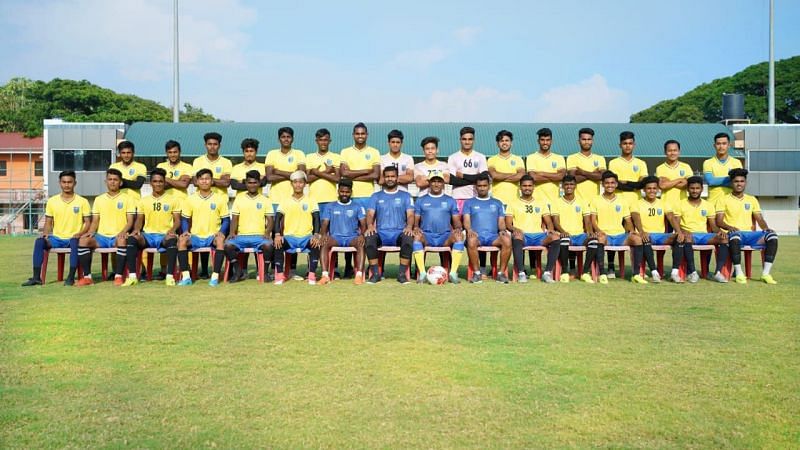 The Kerala Blasters FC Reserves squad (Image Courtesy: Kerala Blasters FC Reserves)