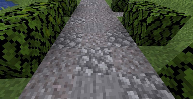 minecraft gravel block