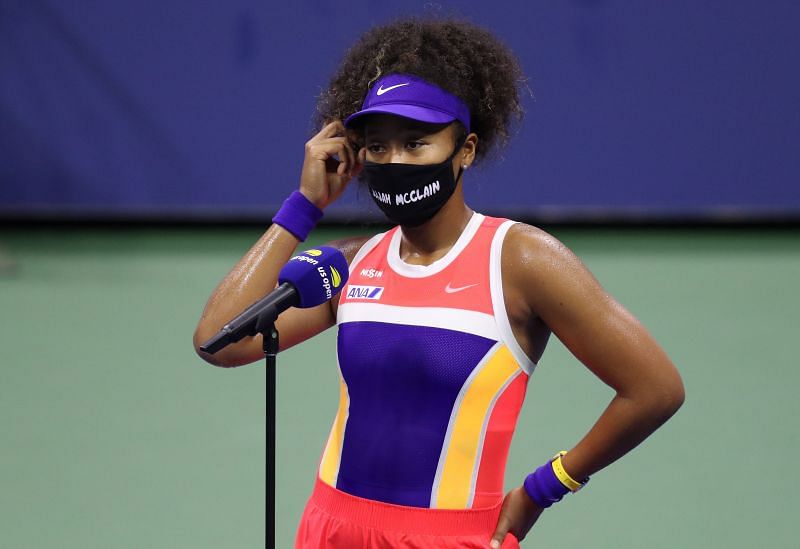 Naomi Osaka at the 2020 US Open