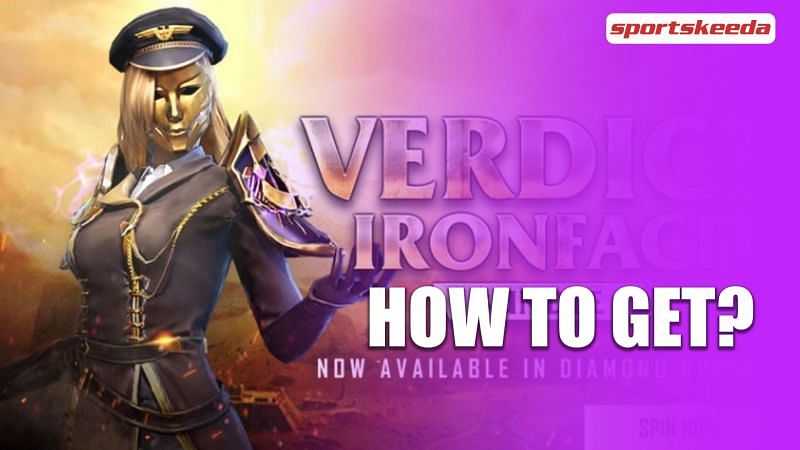 The new Verdict Ironface bundle is available in the Diamond Royale section in Garena Free Fire (Image via Sportskeeda)