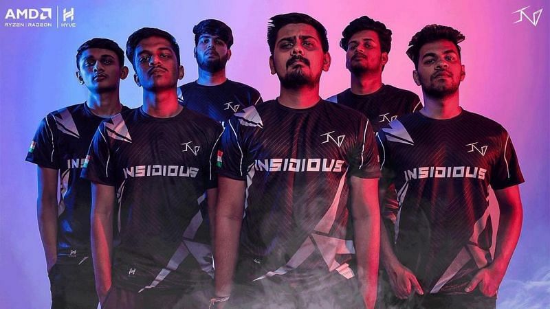 The new Insidious Esports COD Mobile roster (Image via Insidious Esports, Instagram)