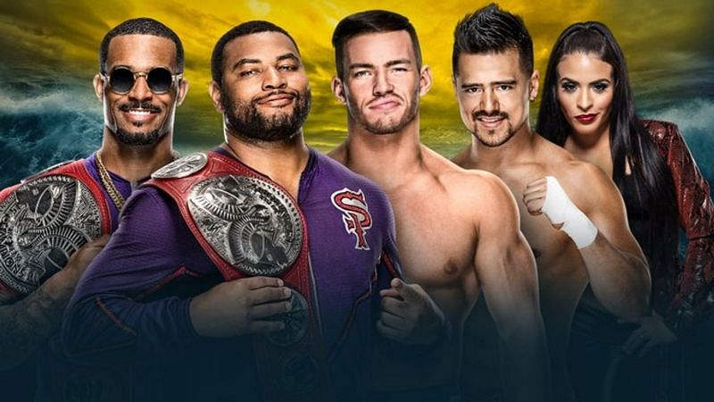 Raw टैग टीम चैंपियनशिप मैच 