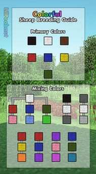 Sheep color guide (Image via Reddit)
