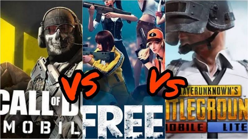 COD Mobile, PUBG Mobile Lite, and Free Fire are three of the biggest mobile games in the world