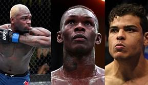 "Let him eat" - Israel Adesanya wants Derek Brunson to fight former nemesis Paulo Costa