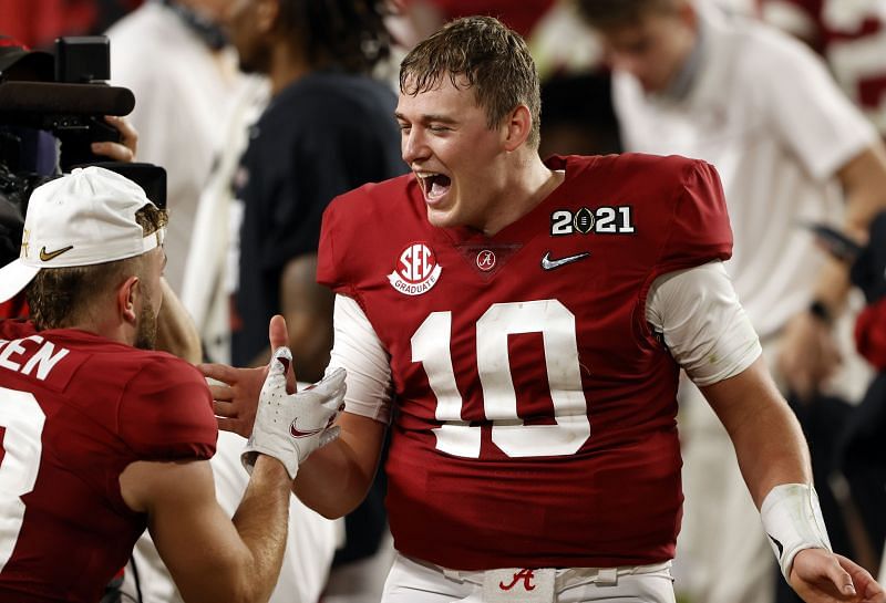Alabama Crimson Tide won the college football title ahead of next month&#039;s 2021 NFL Draft