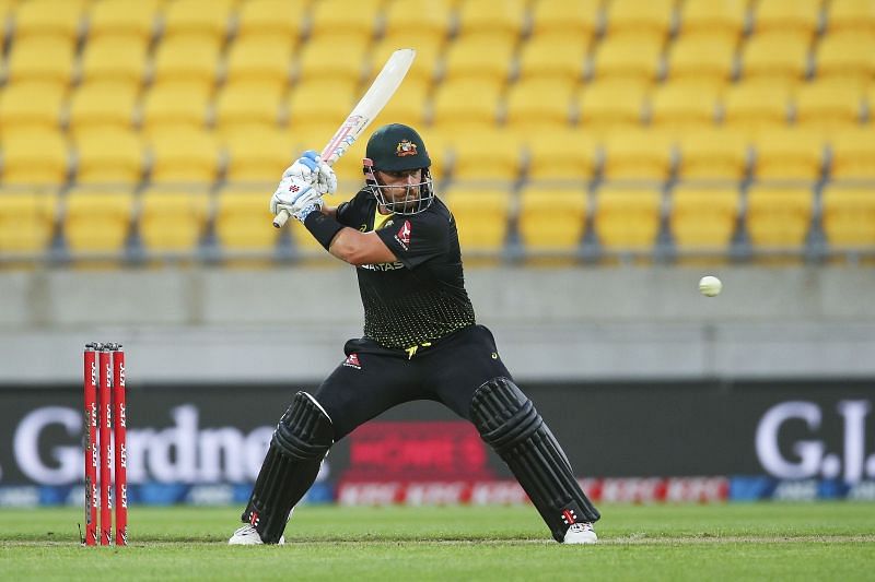 Aaron Finch scored a half-century in the fourth T20I against New Zealand