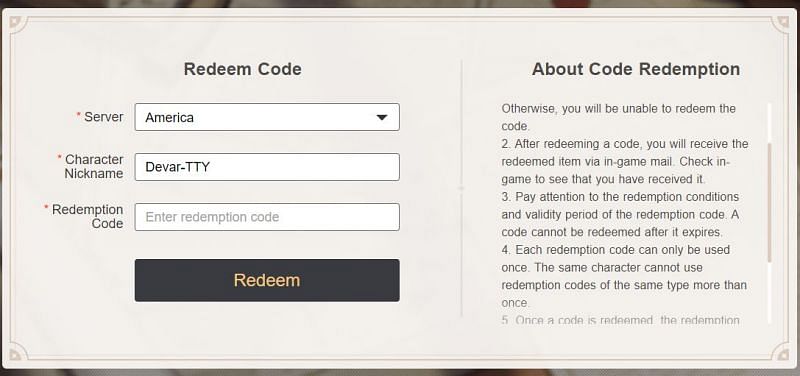 How To Redeem Codes In Genshin Impact