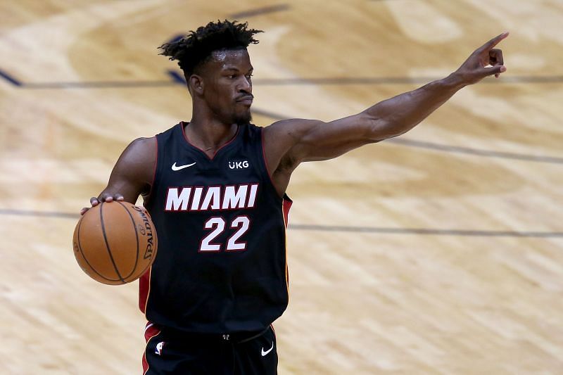 Jimmy Butler #22 of the Miami Heat