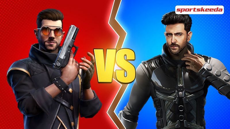 Jai and DJ Alok are popular characters in Garena Free Fire (Image via Sportskeeda)