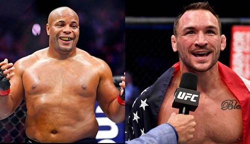 Daniel Cormier (left); Michael Chandler (right)