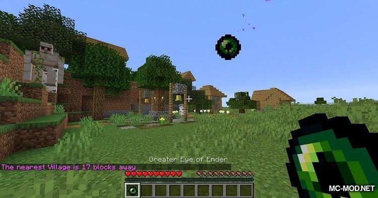  Modded eye of ender (kép via mc-mod)