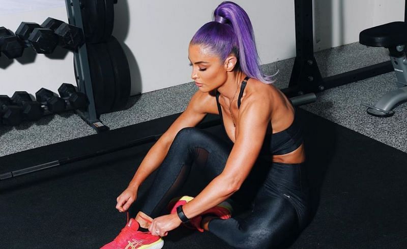 Former WWE Superstar Natalie Eva is a fitness expert and influencer
