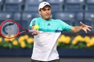 Aslan Karatseva at the Dubai Tennis Championships 2021