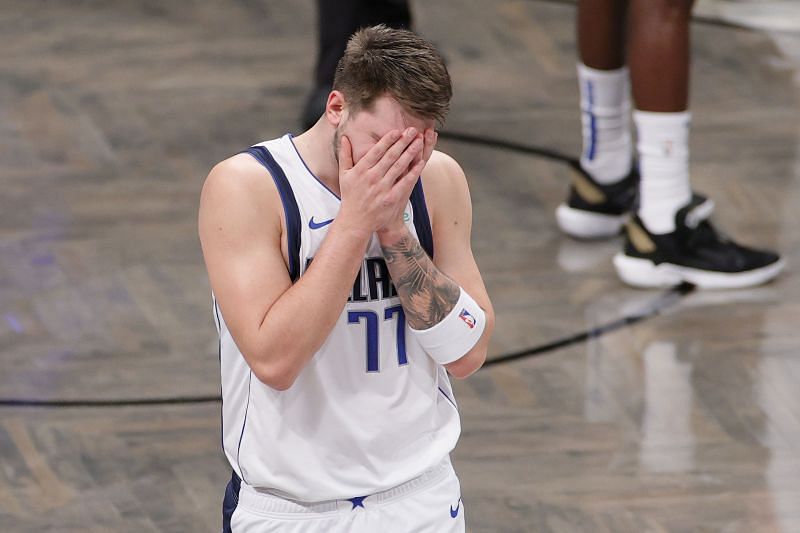 Luka Doncic was left