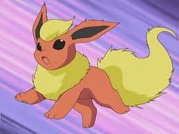 Giving Eevee a Fire Stone will evolve it into Flareon (Image via Pokemon)