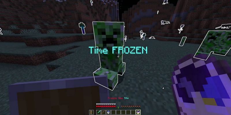 Minecraft, Time Stopper! (stop time in minecraft)