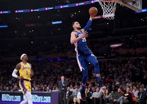 The Philadelphia 76ers and the LA Lakers will face off on Thursday