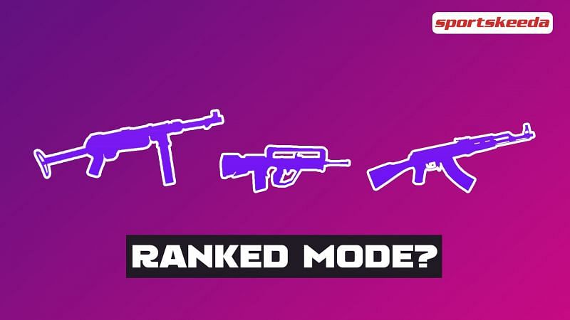 Best gun combinations for the ranked mode in Free Fire