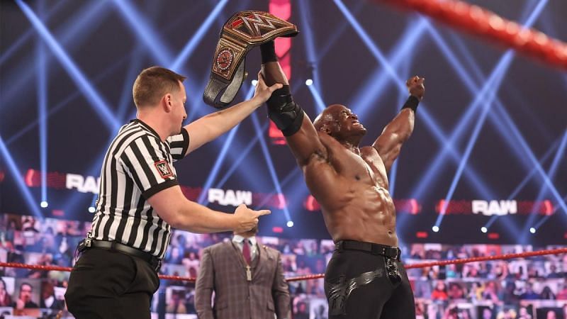 Bobby Lashley has reached the pinnacle of the professional wrestling industry