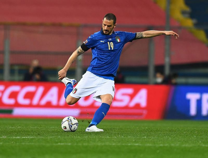 Leonardo Bonucci helped Italy keep a clean sheet.