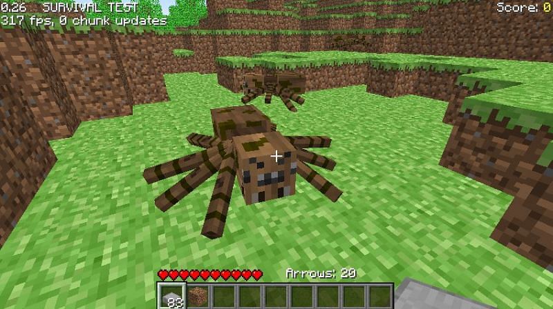 The original look of the Spider in the Survival Test (Image via u/muhd1ce on Reddit)