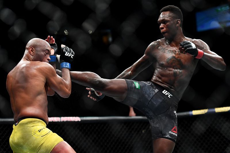 Israel Adesanya wasn't as impressive as he might've hoped to be against aging legend Anderson Silva.