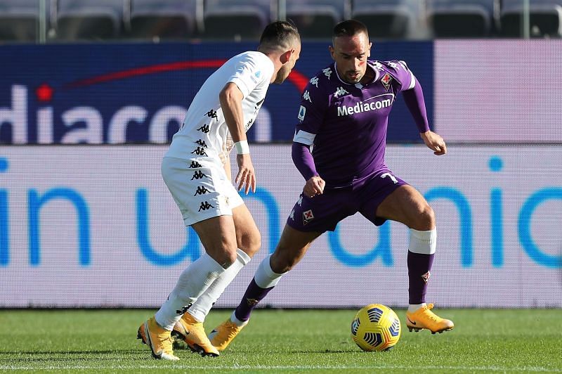 Benevento vs Fiorentina - Franck Ribery