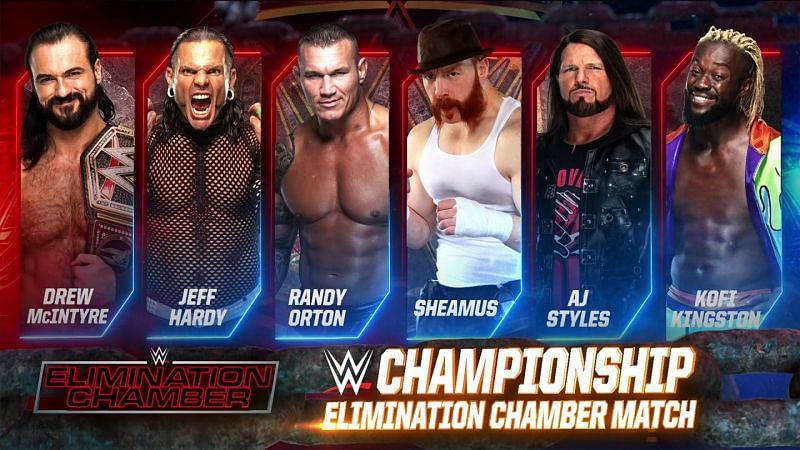 Jeff Hardy was featured in the WWE Championship Elimination Chamber match this year