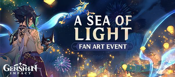 &quot;A Sea of Lights&quot; fan art event (Image via miHoYo)