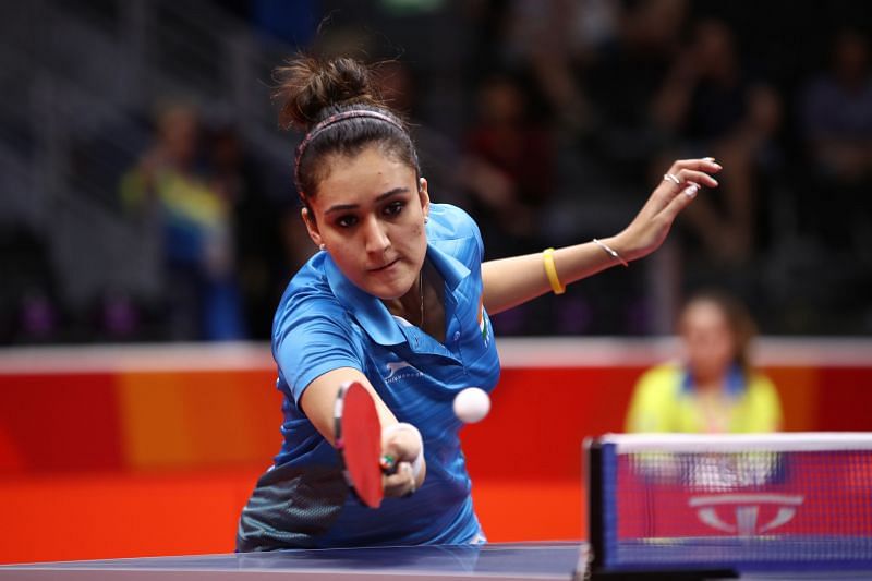The pair of Manika Batra (above) and Sharath Kamal has reached the Asian qualifiers mixed doubles final