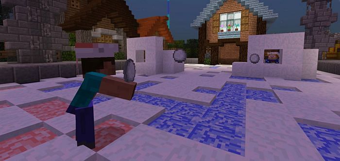 Throwing snowballs at villagers in Minecraft is not a good idea