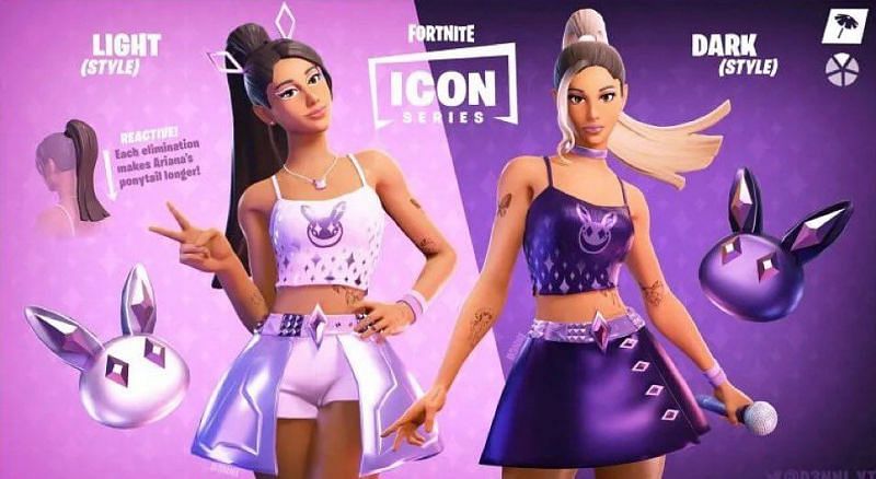 Will Fortnite Season 6 get a dash of the musical thanks to Ariana Grande? (Image via D3NNI Twitter)