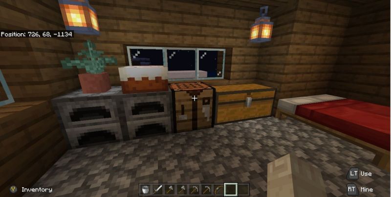 comfy home: Image via Mojang.