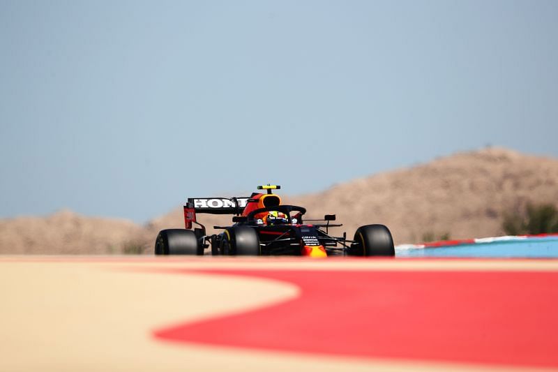 Sergio Perez racks up mileage for Red Bull. Photo: Joe Portlock/Getty Images.