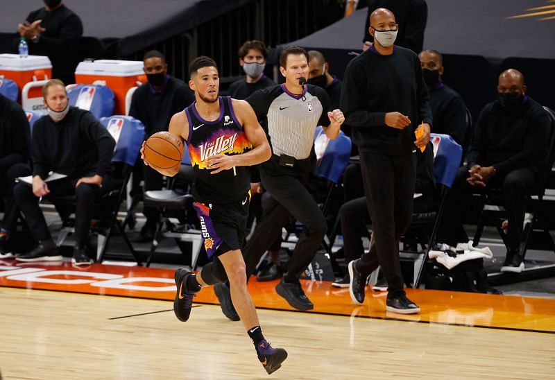Devin Booker is in line to make his debut in the NBA playoffs this year.